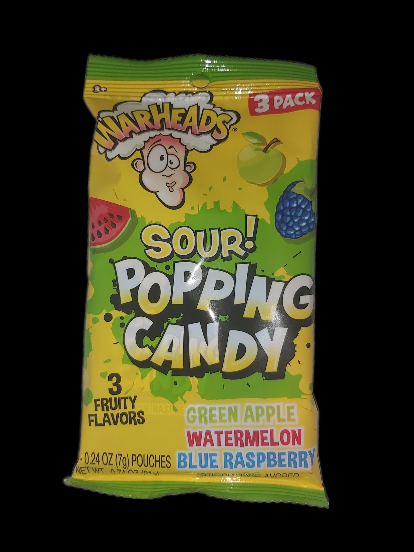 Warheads Sour Popping Candy