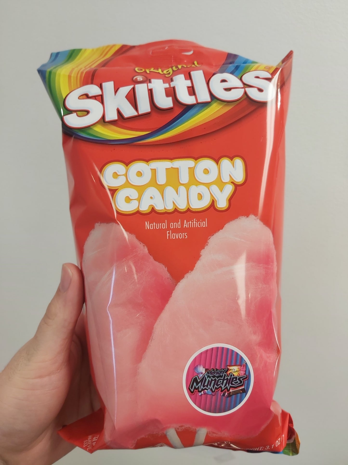 Skittles & Starburst Cotton Candy