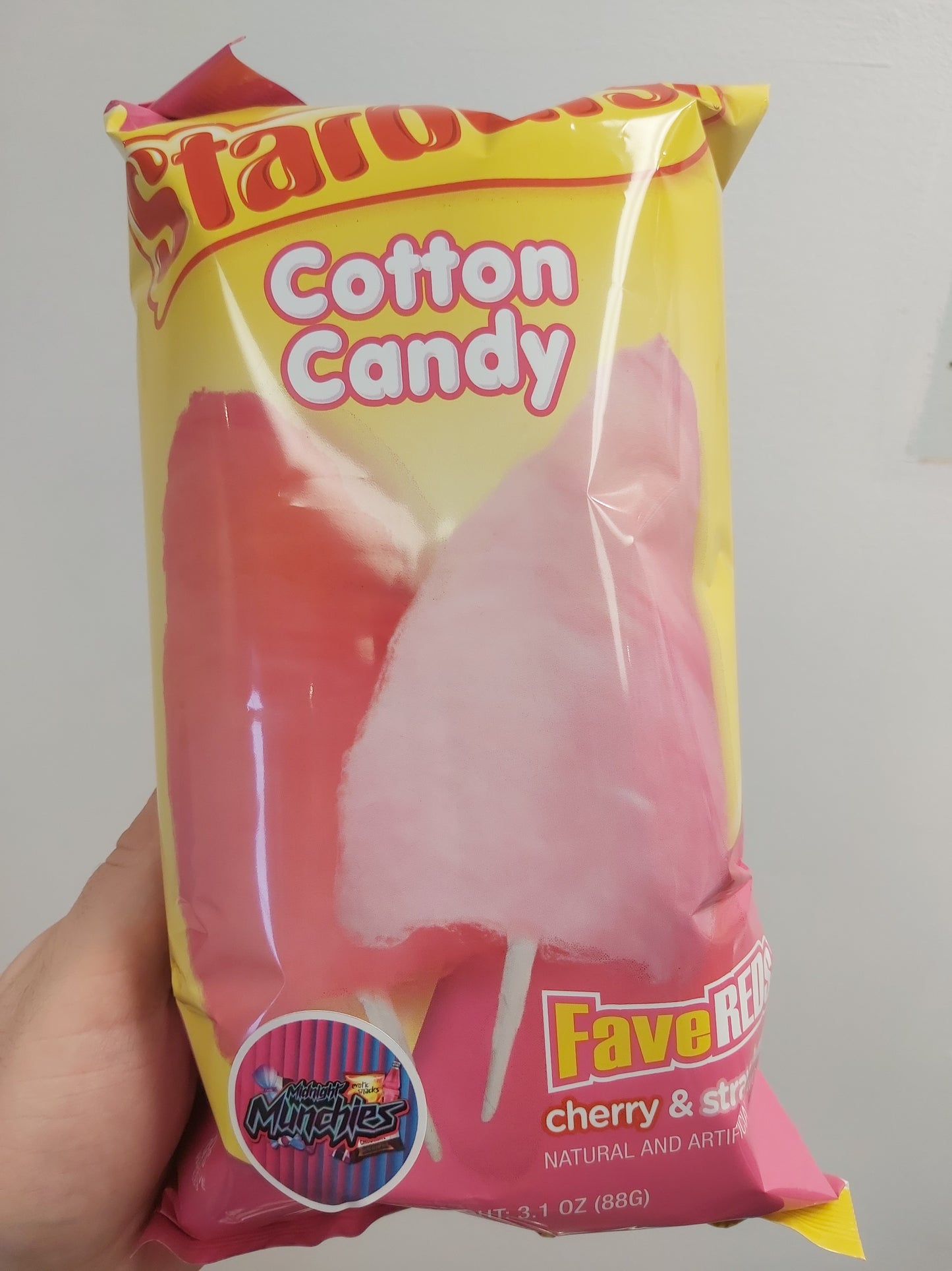 Skittles & Starburst Cotton Candy