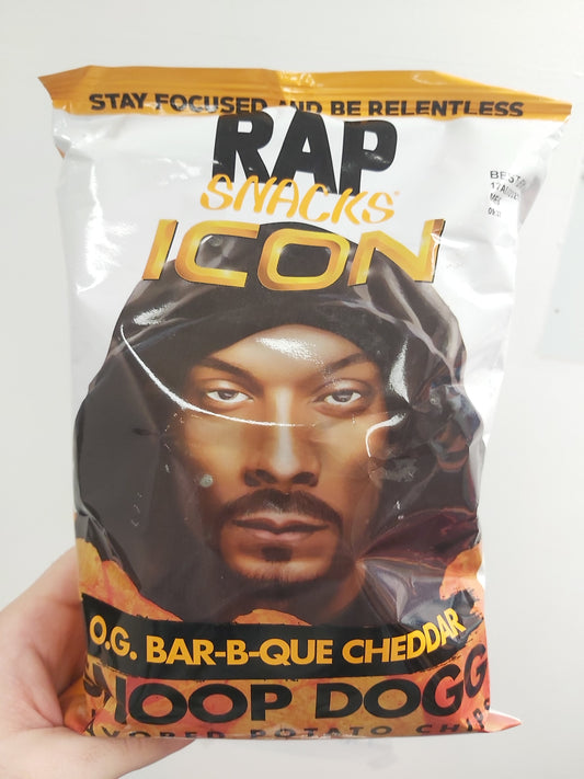 Rap Snacks Snoop Dogg O.G BBQ Cheddar