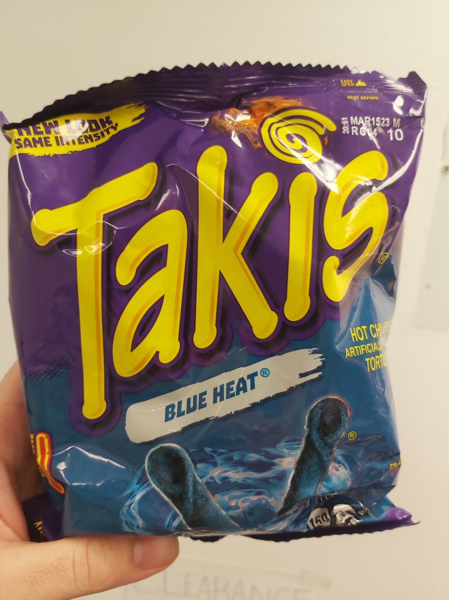 Takis Blue Heat